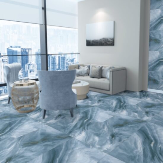 60×120 cm Ocean Blue (~226 SEK/m²)